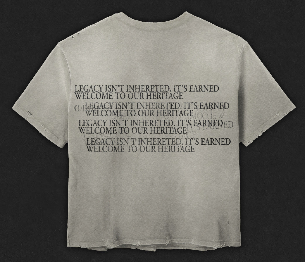 White Brokevalley Heritage T-Shirt