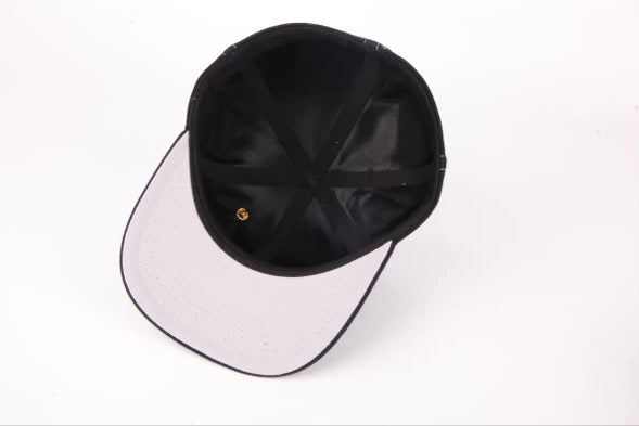Brokevalley White stiching Heritage Fitted Hat