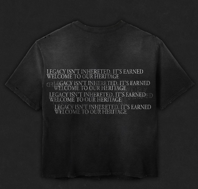 Black Brokevalley Heritage T-Shirt